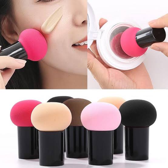 Mushroom Shape Makeup Blender, Cosmetic Foundation Puff, Makeup Powder Puff, Multifunction Dry & Wet Beauty Makeup Tool, Cosmetic Puff for Liquids Foundation, Facial Foundation Makeup Sponge Mushroom Shape Makeup Blender, Cosmetic Foundation Puff, Makeup Powder Puff, Multifunction Dry & Wet Beauty Makeup Tool, Cosmetic Puff for Liquids Foundation, Facial Foundation Makeup Sponge